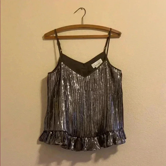 Anthropologie Amelie Beaded Cami - Picture 2 of 5